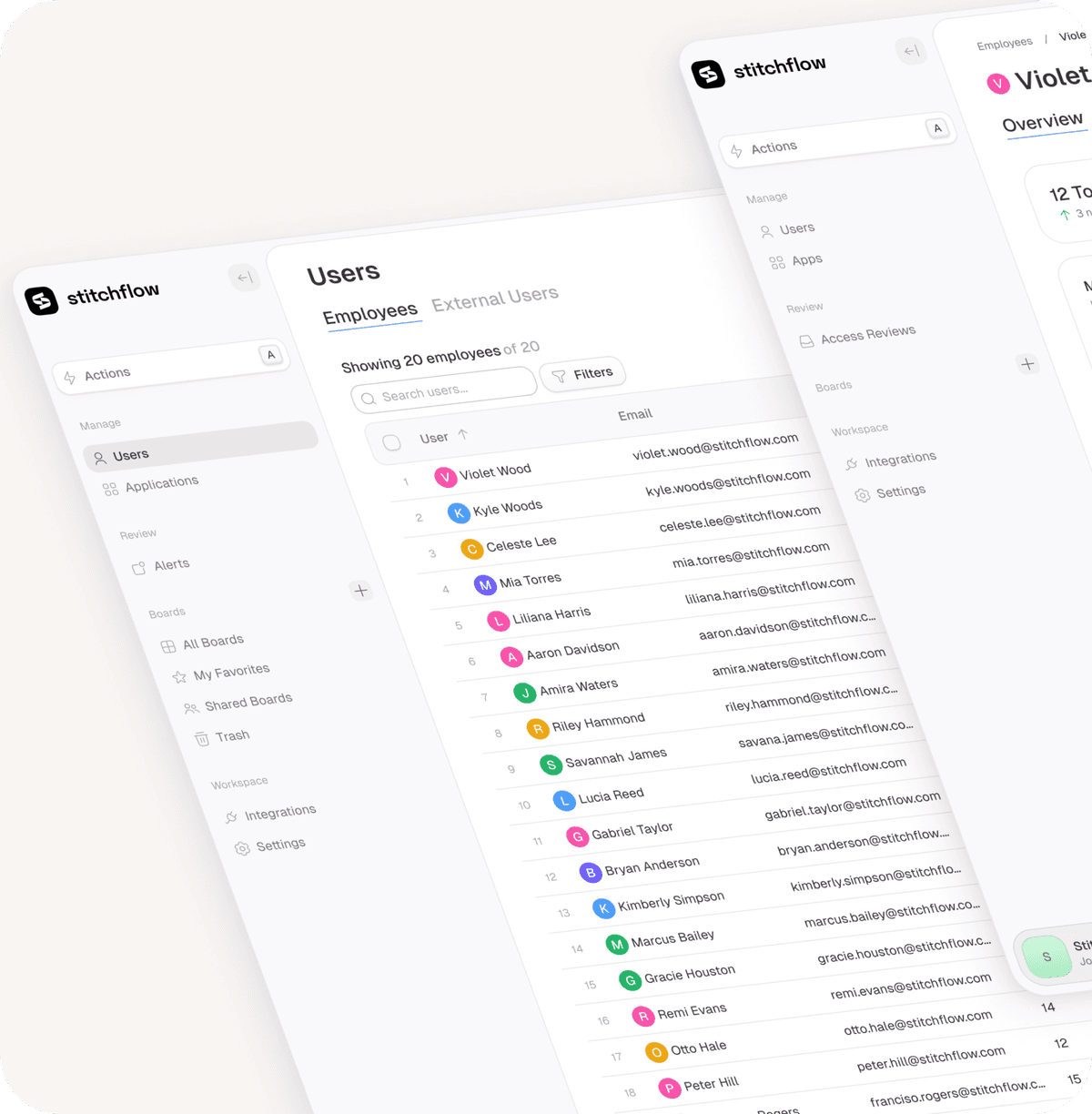 Product difference illustration
